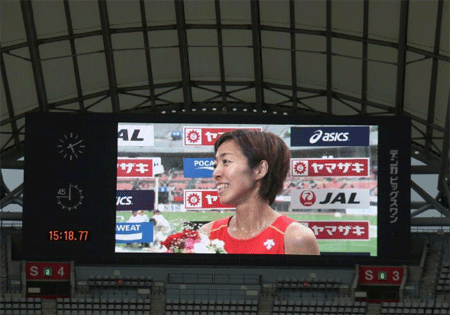 5000m優勝　尾西選手