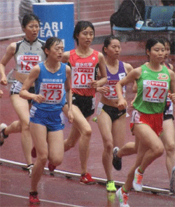 5000m　中川選手
