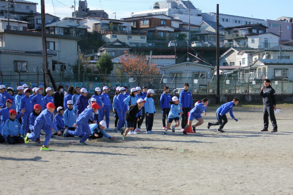 東日本大震災復興支援活動「ふれあい陸上教室」⑦