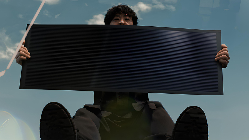 薄く、軽く、曲げられる次世代型太陽電池