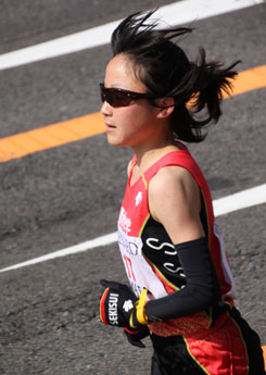名古屋ウィメンズマラソン　小俣選手