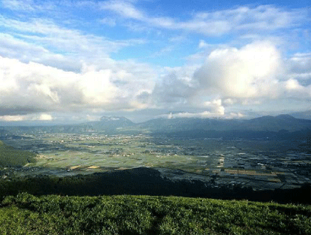 阿蘇の雄大な風景①