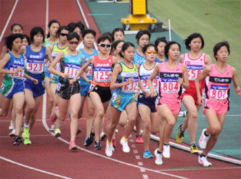 2日目ｼﾞｭﾆｱ3000m　堀川選手