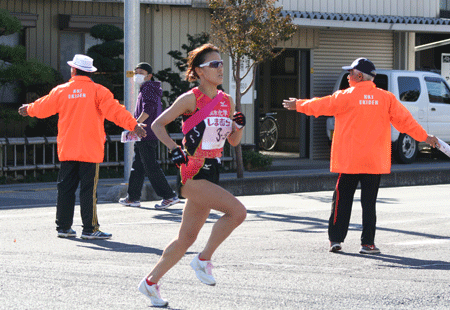 5区　清水選手