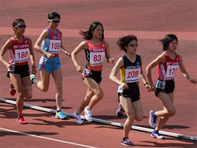 3000m　西山選手