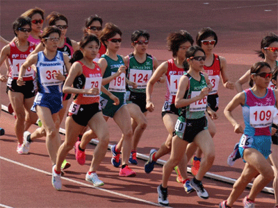 5000m　上野選手