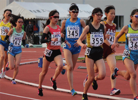 網走5000m　山本知世選手