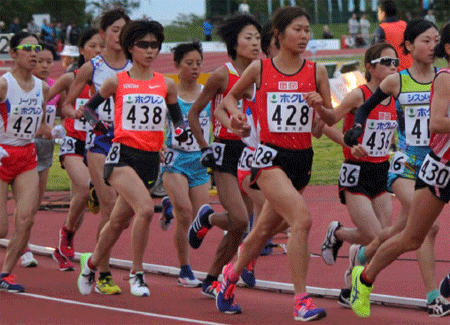 網走10000m　松崎璃子選手