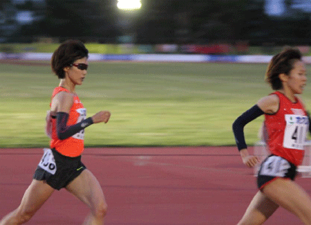 網走10000m　松崎璃子選手