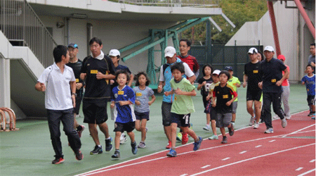 ＷａｌｋとＪｏｇを織り交ぜた組はちびっこがパワフル！！