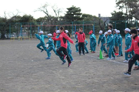 ふれあい陸上教室③