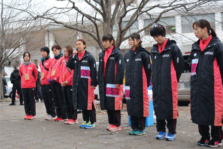 2016クイーンズ駅伝　選手挨拶