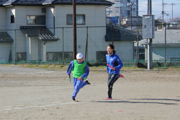 東日本大震災復興支援活動「ふれあい陸上教室」⑩