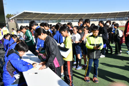 柏市トップアスリートによるスポーツ教室⑪