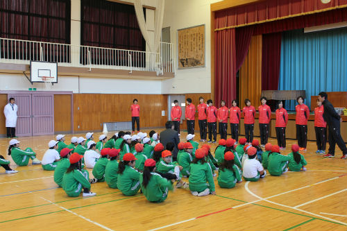 東日本大震災復興支援活動「ふれあい陸上競技教室」⑩