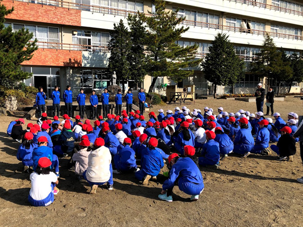 東日本大震災復興支援活動「ふれあい陸上教室」⑬
