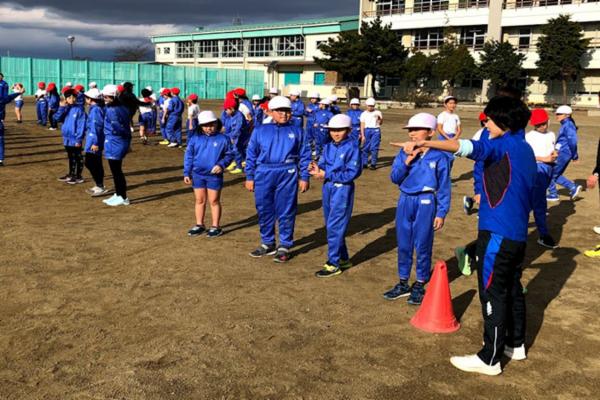 東日本大震災復興支援活動「ふれあい陸上教室」⑨