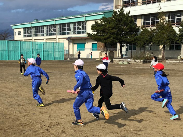 東日本大震災復興支援活動「ふれあい陸上教室」⑦