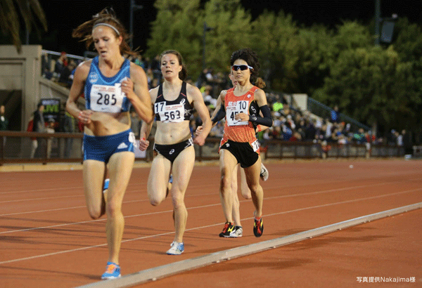 女子5000m　松崎選手③