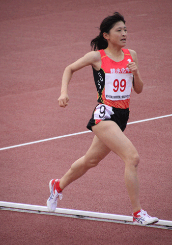 1500m　上野選手