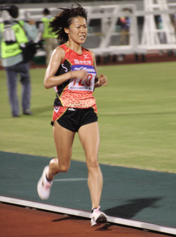 10000m　清水選手