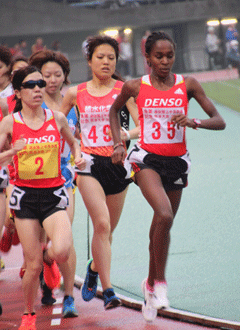 5000ｍ　桑原選手①