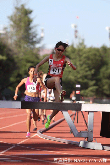 女子3000m障害　森智香子選手