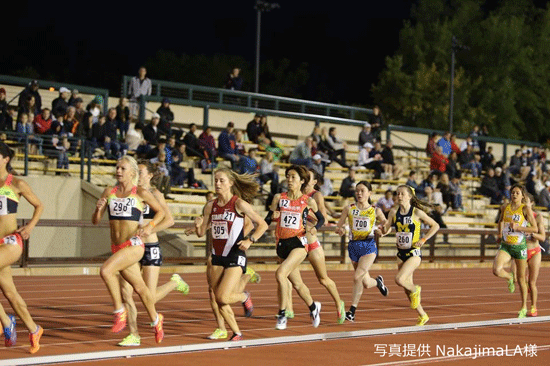 女子5000ｍ　尾西選手