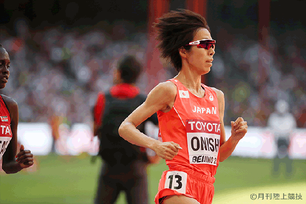 27日・女子5000ｍ予選(1組）