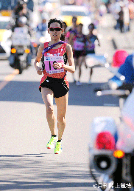 2区　森智香子選手