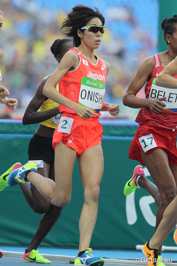 尾西選手　女子5000ｍ