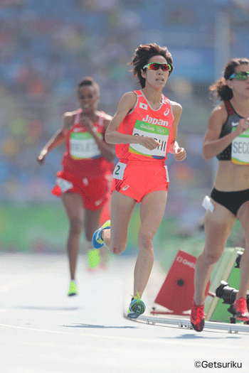 尾西選手　女子5000ｍ