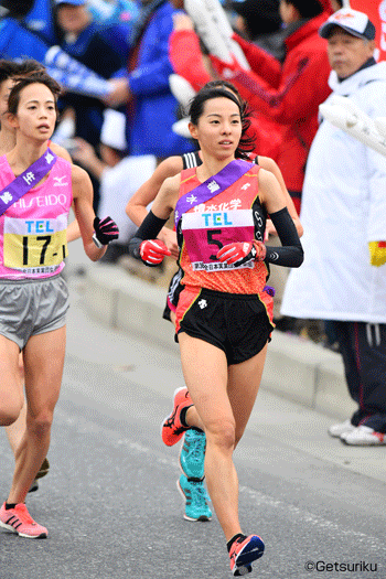 １区　森智香子選手