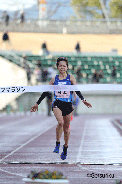 女子ハーフ佐藤選手