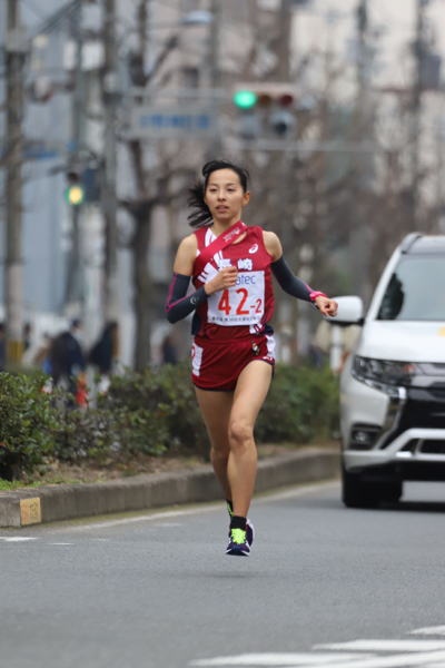 「第38回全国都道府県対抗女子駅伝」長崎2区 森選手