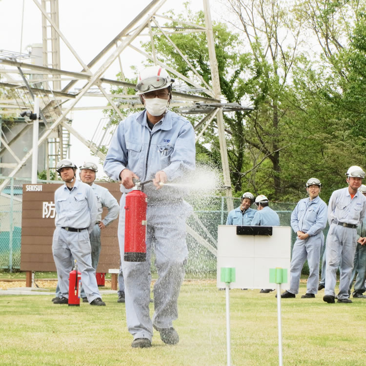 社内防災訓練