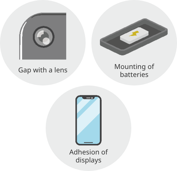 Familiar products in which acrylics are used