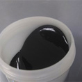UV-cured black resin