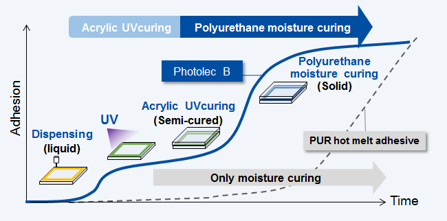 Polyurethane moisture curing