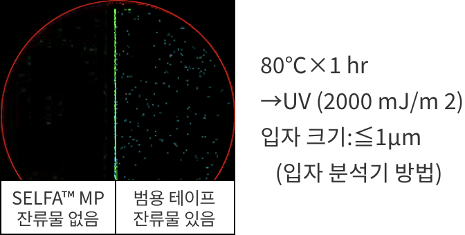 유기잔류물 검사@8'웨이퍼