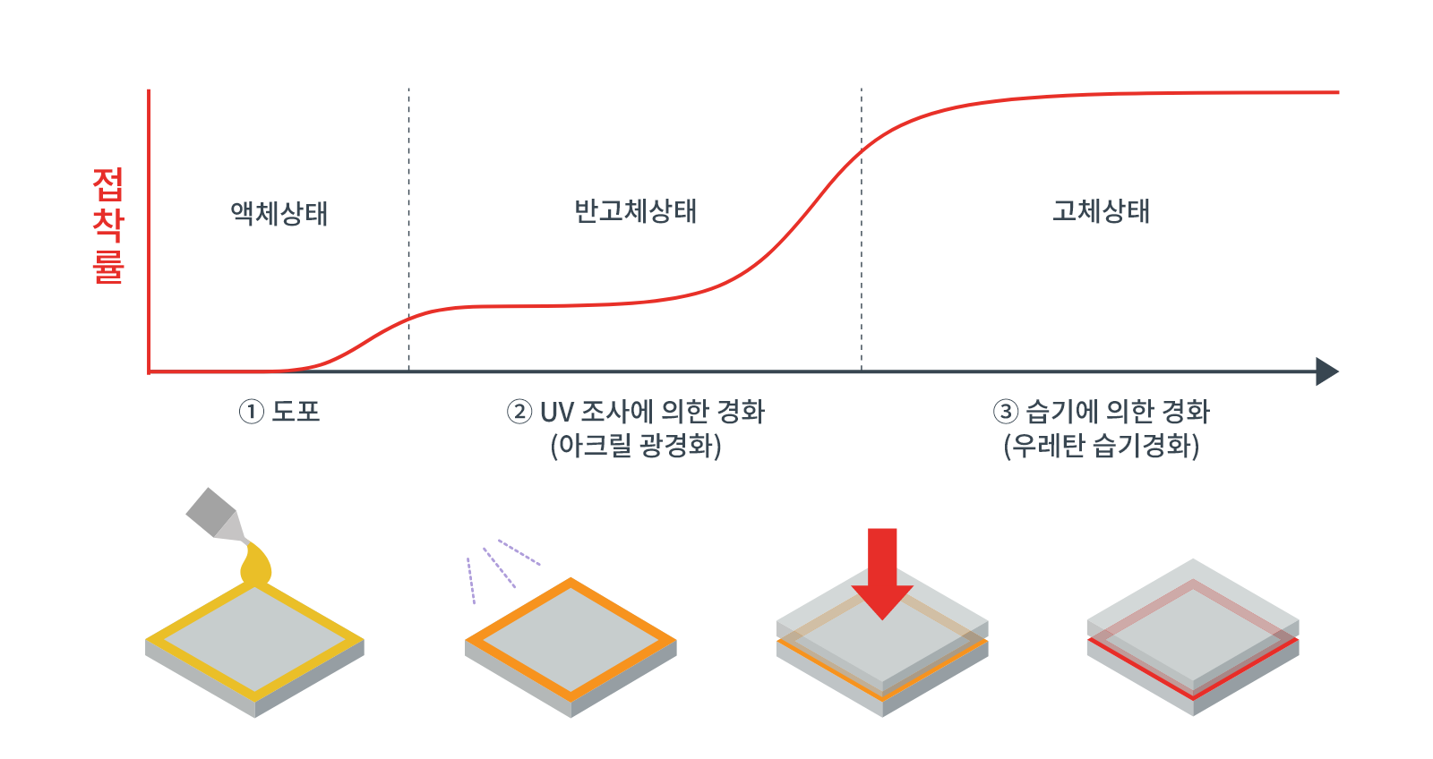 경화 프로세스