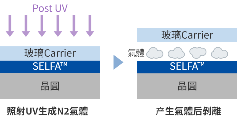 UV自動剝離