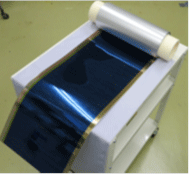 屋外向けフィルム型ペロブスカイト太陽電池（開発品）