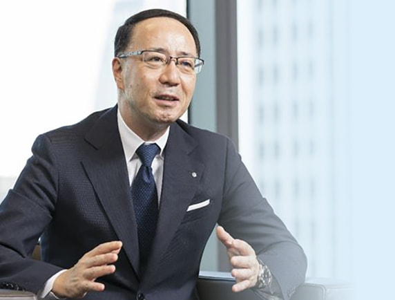 代表取締役社長の写真