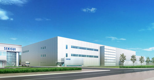 多賀工場 新工場棟完成予想図