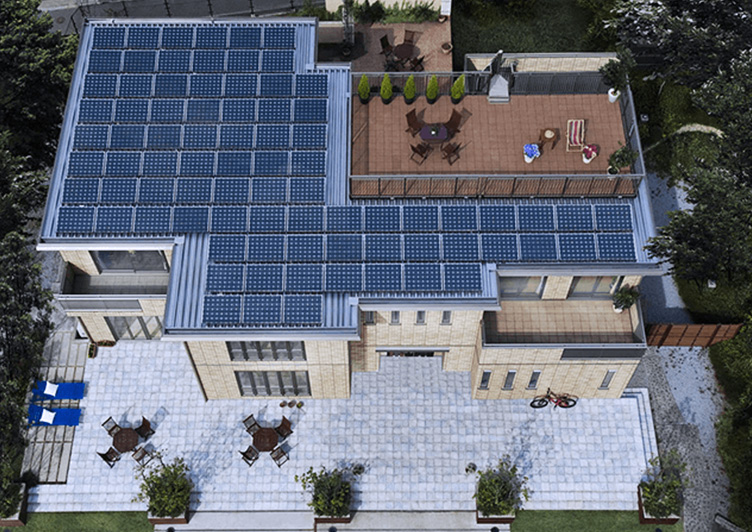 住宅カンパニー太陽光発電システム搭載住宅