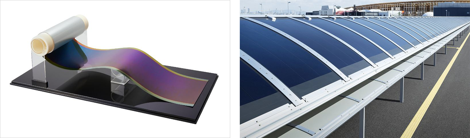 フィルム型ペロブスカイト太陽電池