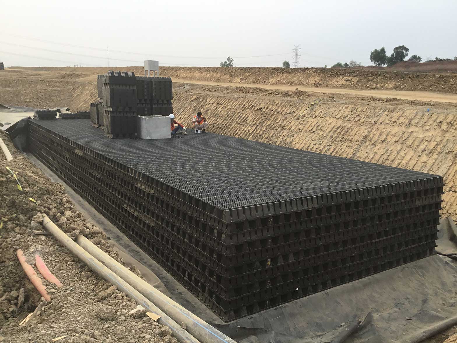 インドネシア施工