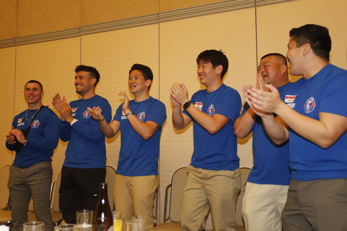 SEKISUIチャレンジャーズ決起会レポート「力を借りて積水化学グループの挑戦マインドと活力の向上を」|SEKISUI×SPORTS「挑戦のTASUKI」|積水化学工業株式会社
