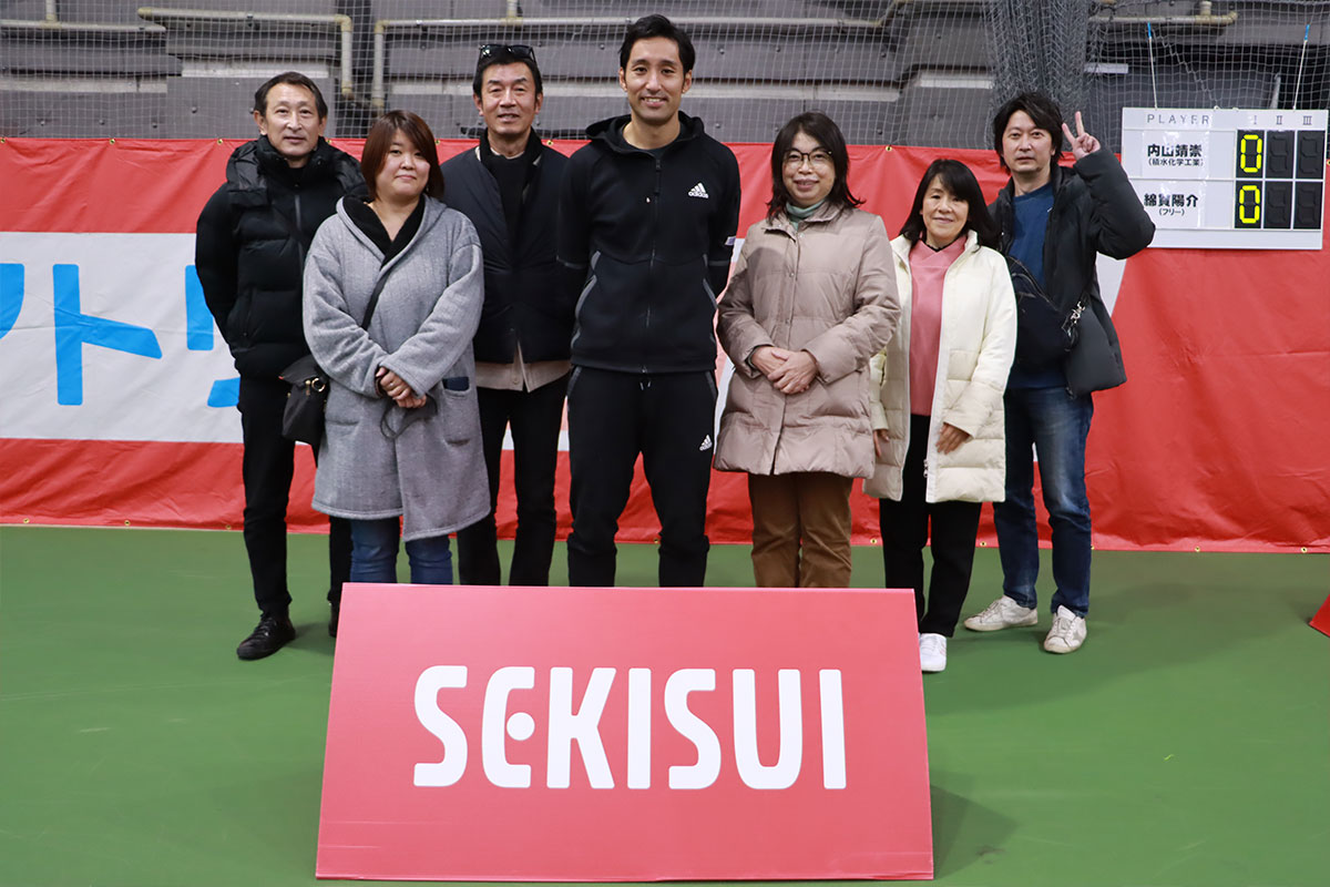 「エアトリ HEAT JAPAN 2022」開催。プロの真剣勝負、テニスの楽しさを堪能するイベントに|SEKISUI×SPORTS「挑戦のTASUKI」|積水化学工業株式会社